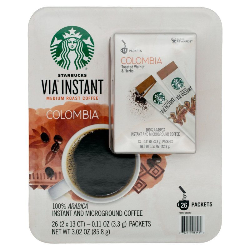 Starbucks VIA Instant Starbucks Colombia 26 Count