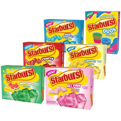 starburst gelatin mix starburst 763938