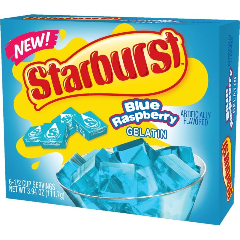 Starburst Gelatin Mix Starburst Blue Raspberry 3.94 Ounce