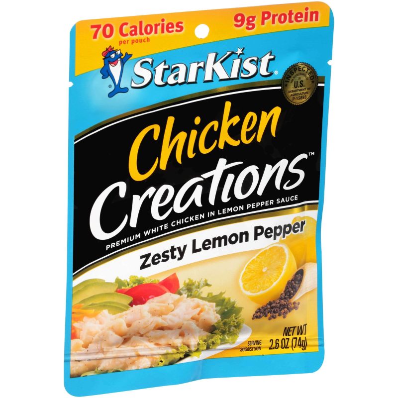 StarKist Tuna Pouches StarKist Creations Zesty Lemon Pepper 2.6 Ounce