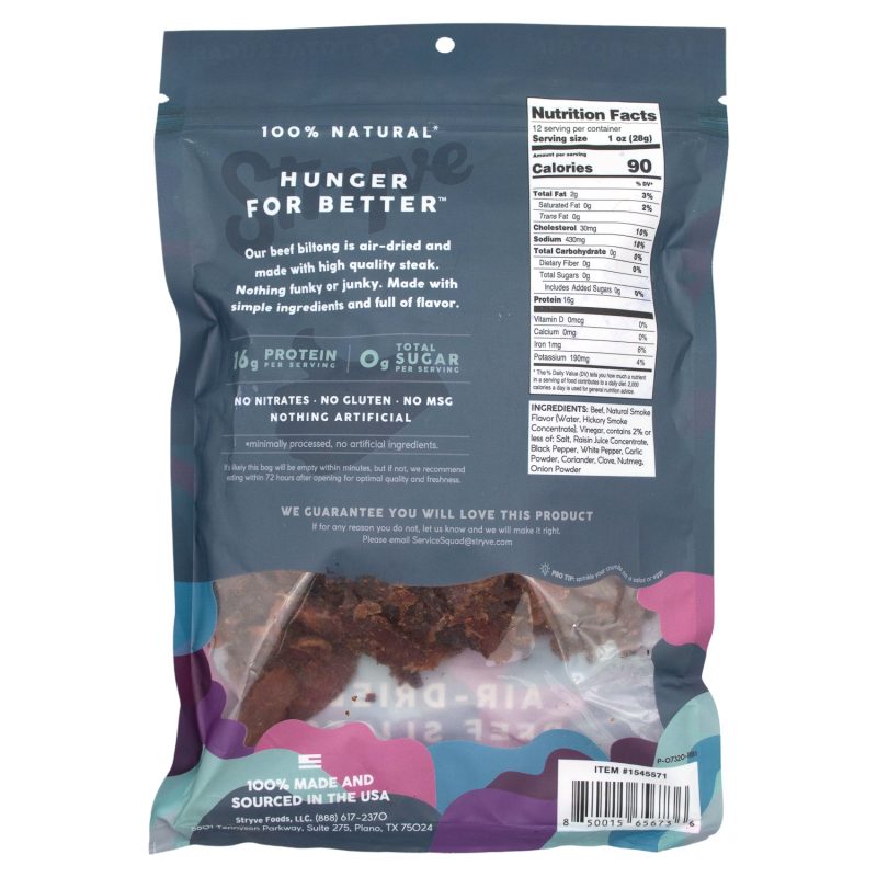 stryve beef biltong stryve 429435