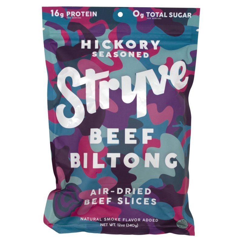 Stryve Beef Biltong Stryve Original 12 Ounce