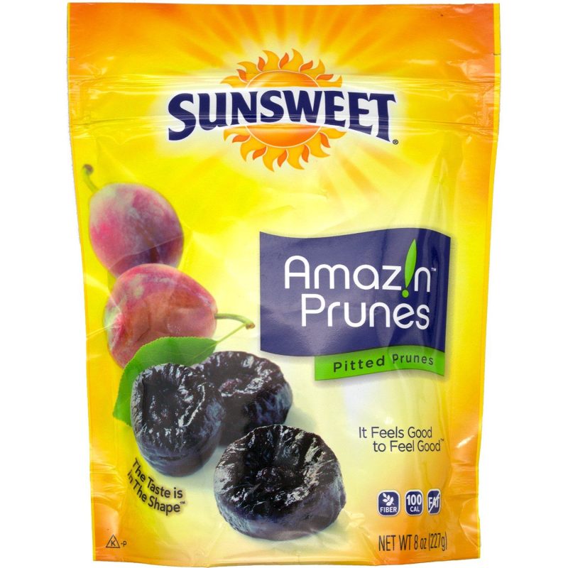 Sunsweet Amaz!n Prune Sunsweet Pitted 8 Ounce Pouch