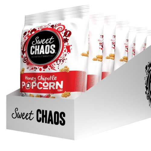 Sweet Chaos Drizzled Popcorns Sweet Chaos Honey Chipotle 1.5 Oz-8 Count 