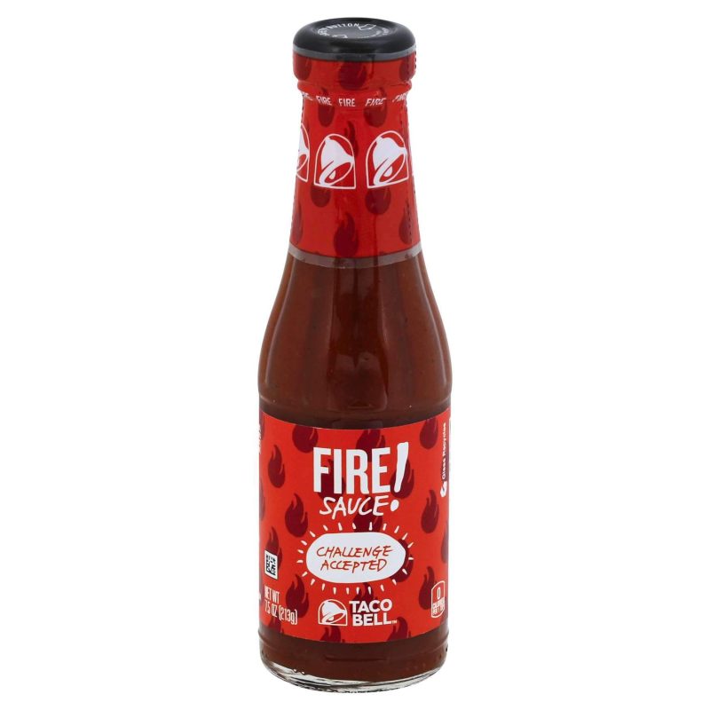 Taco Bell Sauce Taco Bell Fire Sauce 7.5 Ounce