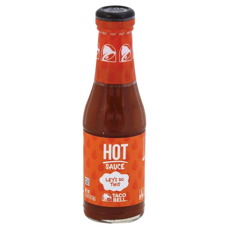 Taco Bell Sauce Taco Bell Hot Sauce 7.5 Ounce