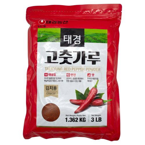 Taekyung Korean Red Chili Pepper Powder Taekyung Coarse 3 Pound