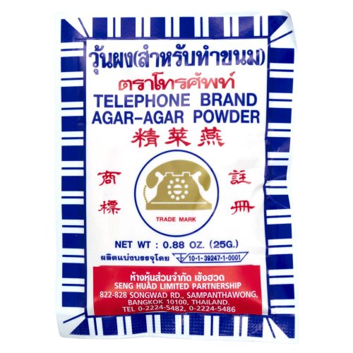 Telephone Agar-Agar Powder Telephone Original 0.88 Ounce 