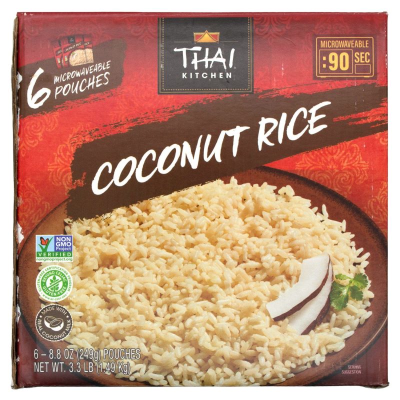 Thai Kitchen Coconut Rice Thai Kitchen Coconut Rice 8.8 Oz-6 Count