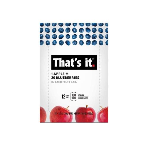 That's It Fruit Bars That's It Blueberries 1.2 Oz-12 Count 