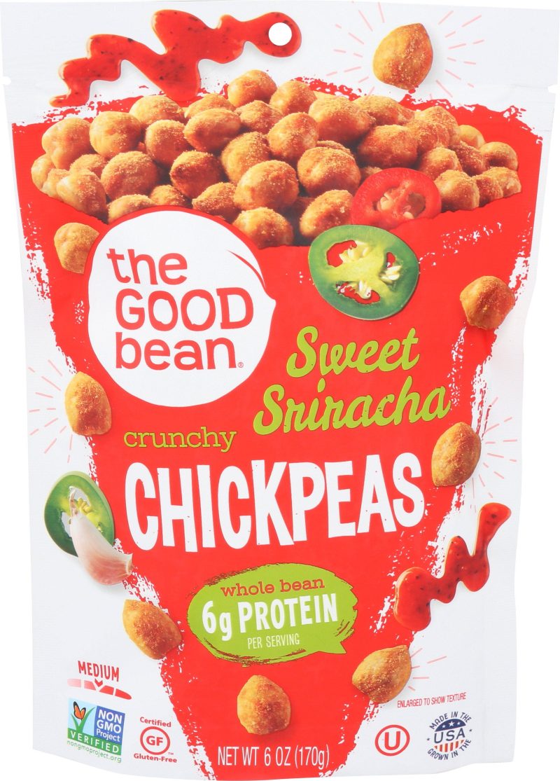 The Good Bean Chickpeas The Good Bean Sweet Sriracha 6 Ounce