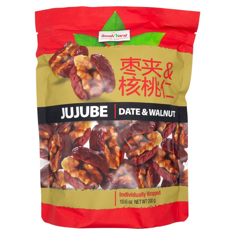 the snak yard jujube date walnut the snak yard original 106 ounce 506448