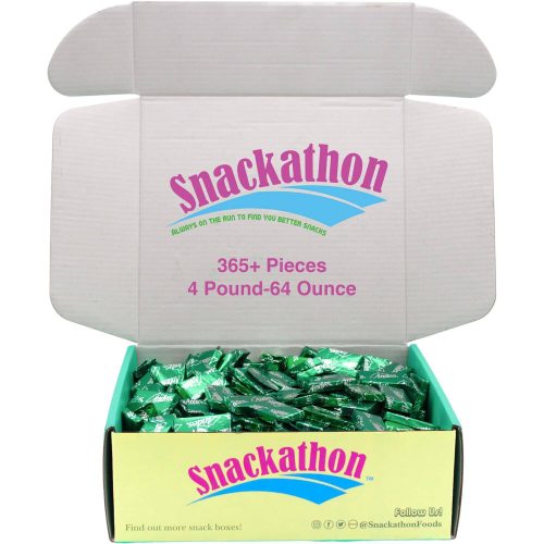 thin mint 64 ounce 4 pound approximately 365 pieces snackathon 104007