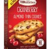 THINaddictives Almond Thin Cookies Nonni's Cranberry 18 Cookies