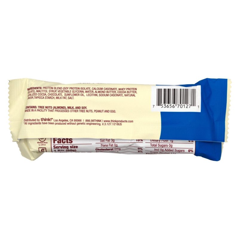 thinkthin high protein bars meltable thinkthin 581189