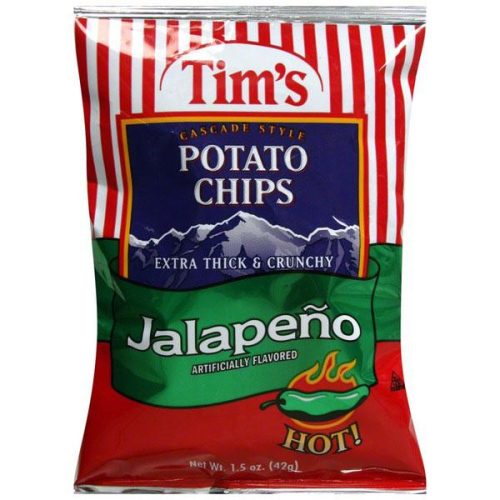 tims potato chips jalapeno 15 ounce tims chips 706983