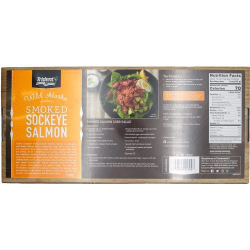 trident seafoods wild alaska smoked sockeye salmon trident seafoods 963270