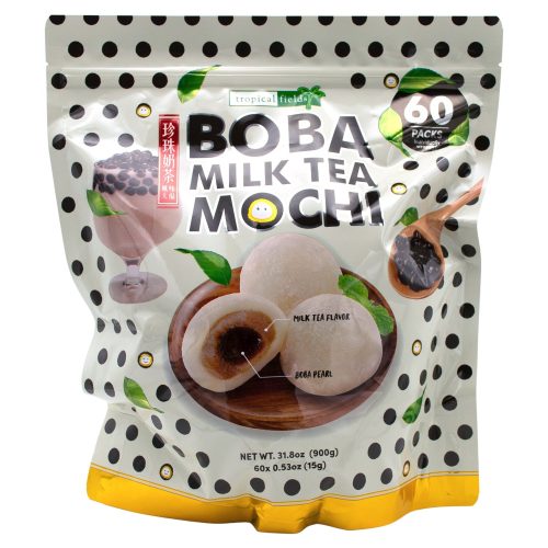 Tropical Fields Boba Milk Tea Mochi Tropical Fields Milk Tea 31.8 Ounce