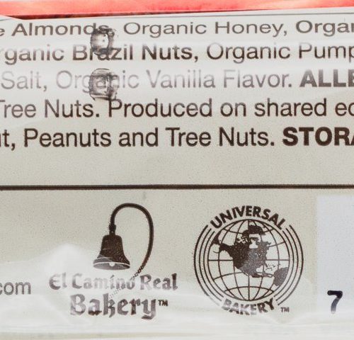 universal bakery organic paleo bars universal bakery 688780