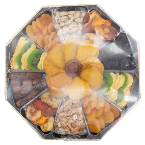 Vacaville Fruit Fruit & Nut Gift Box Vacaville Fruit Octagon 36 Ounce 