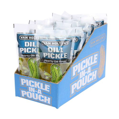 Van Holten's Pickle-In-A-Pouch Van Holten’s Hearty Dill Jumbo (about 5 Oz)-12 Count 