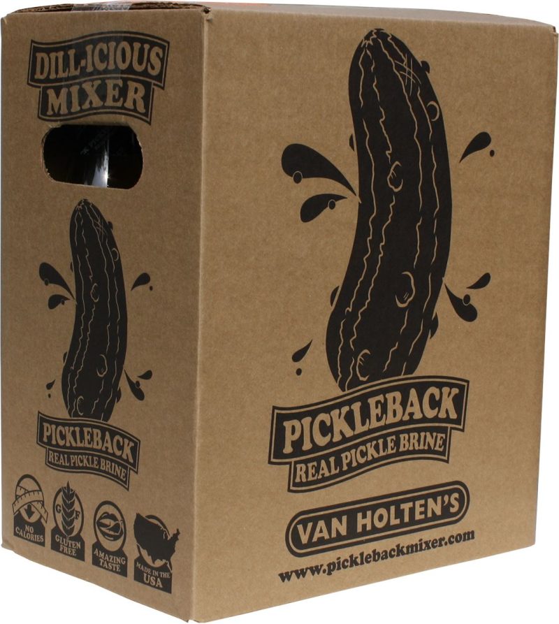 Van Holten's Pickleback Mixer Van Holten’s 33.8 Fl Oz-6 Count