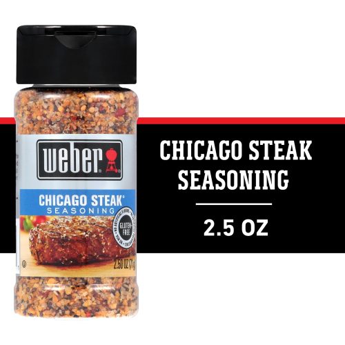 Weber Chicago Steak Seasoning, Kosher, 2.5 OZ Weber