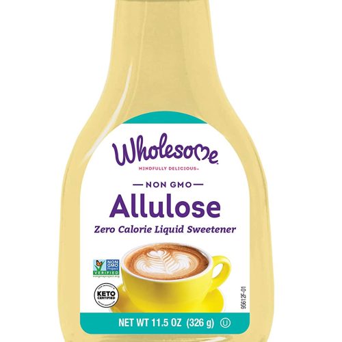 Wholesome Allulose Zero Calorie Sweetener, No Glycemic Impact Snackathon Foods Liquid 11.5 Ounce 