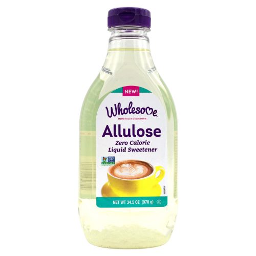 Wholesome Allulose Zero Calorie Sweetener, No Glycemic Impact Snackathon Foods Liquid 34.5 Ounce 