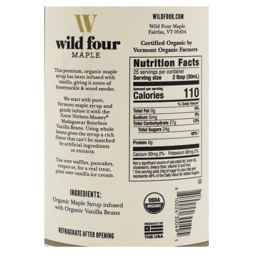 wild four maple pure vermont maple syrup wild four maple 494601