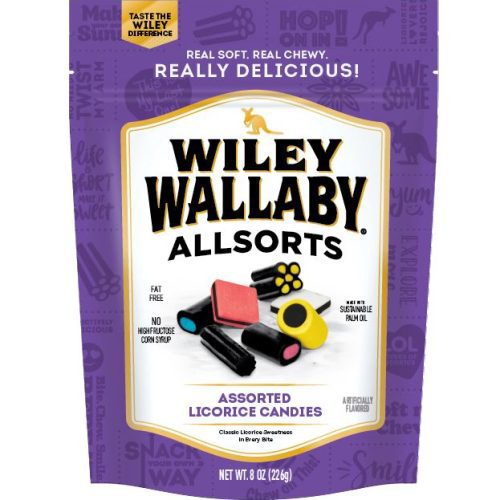 Wiley Wallaby Licorice Wiley Wallaby Allsorts 8 Ounce 