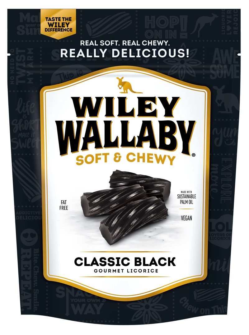 Wiley Wallaby Licorice Wiley Wallaby Classic Black 10 Ounce