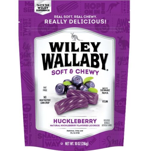 Wiley Wallaby Licorice Wiley Wallaby Huckleberry 10 Ounce 