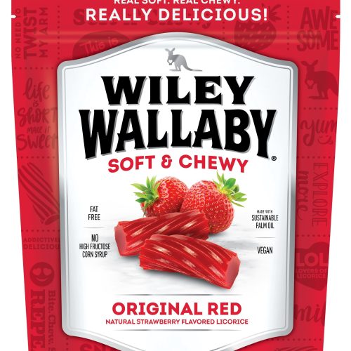 Wiley Wallaby Licorice Wiley Wallaby Original Red 10 Ounce 