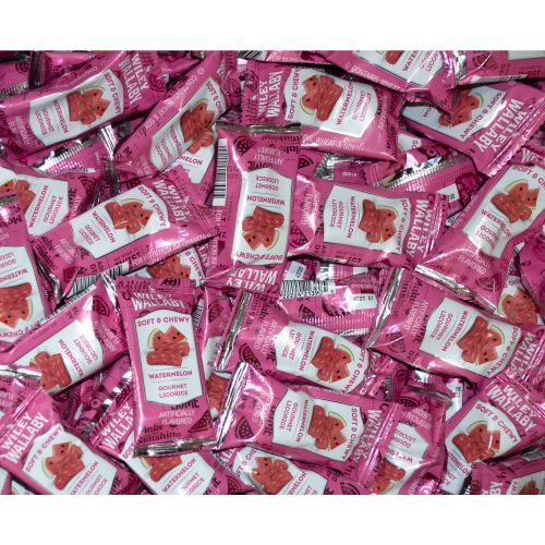 Wiley Wallaby Licorice Wiley Wallaby Watermelon 0.28 Oz-250 Count Bite Size 