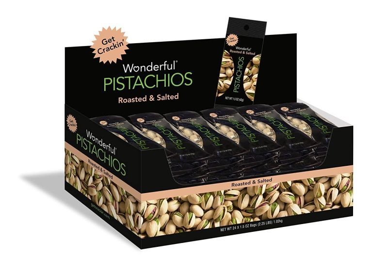 Wonderful Pistachios Wonderful Pistachios & Almonds Roasted & Salted 1.5 Oz-24 Count