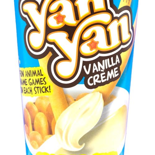 Yan Yan Cracker Stick with Dip Meiji Vanilla Crème 2 Ounce