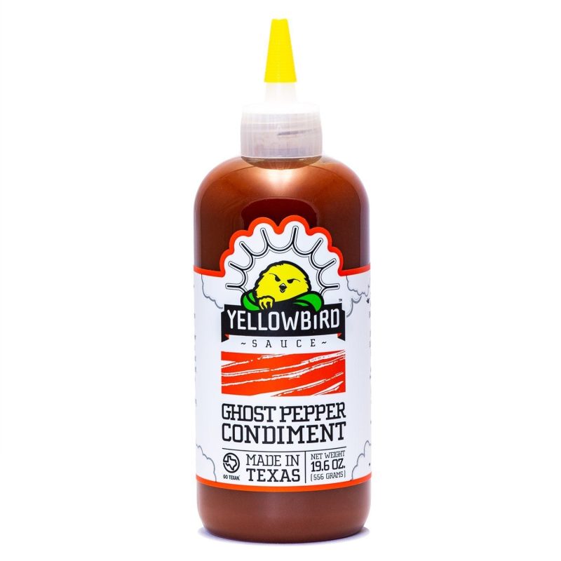 Yellowbird Hot Sauce Yellowbird Foods Ghost Pepper 19.6 Ounce