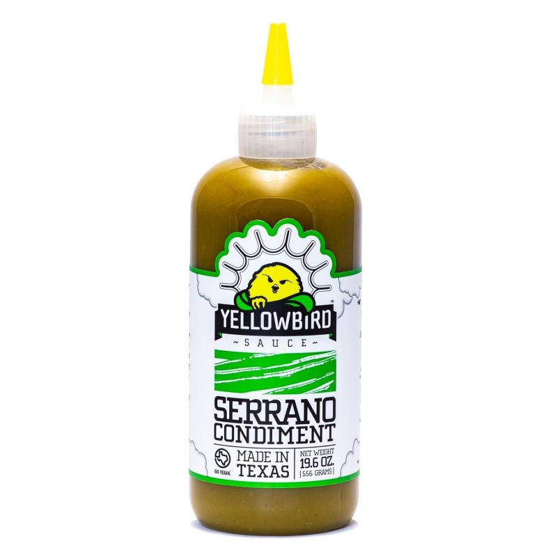 Yellowbird Hot Sauce Yellowbird Foods Serrano 19.6 Ounce