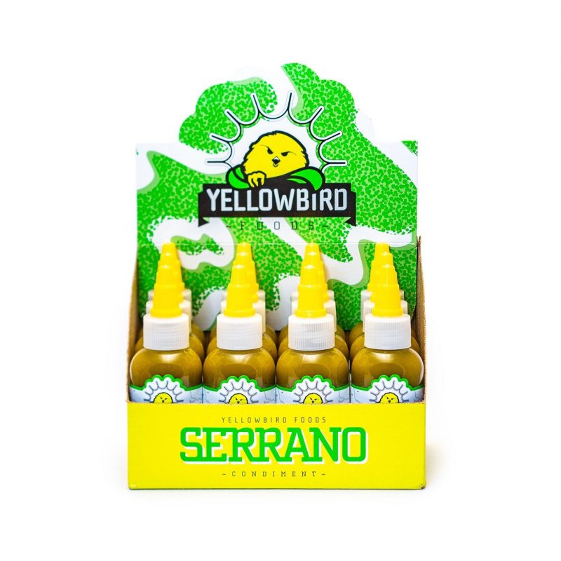 Yellowbird Hot Sauce Yellowbird Foods Serrano 2.2 Oz-12 Count