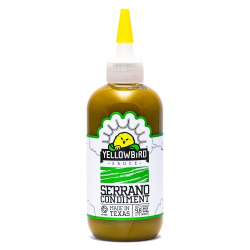 Yellowbird Hot Sauce Yellowbird Foods Serrano 9.8 Ounce 