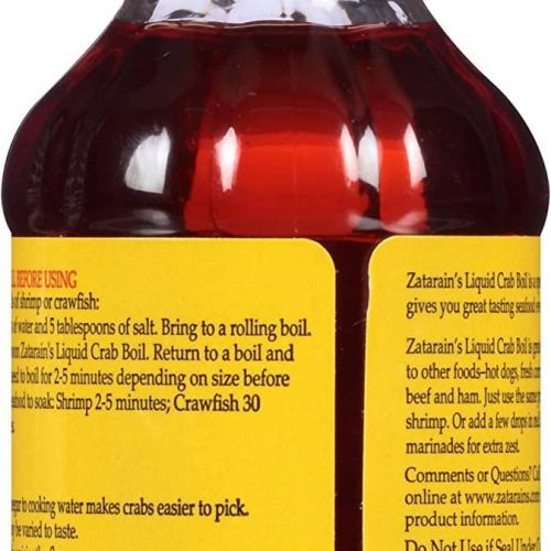 zatarains crab boil liquid concentrate zatarains 535574