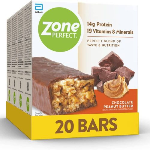 ZonePerfect Protein Bars ZonePerfect Chocolate Peanut Butter 1.76 Oz-20 Count 