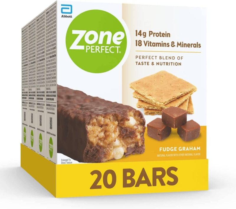 ZonePerfect Protein Bars ZonePerfect Fudge Graham 1.76 Oz-20 Count