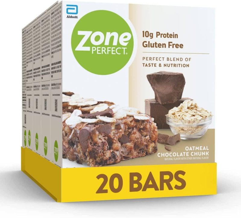 ZonePerfect Protein Bars ZonePerfect Oatmeal Chocolate Chunk 1.41 Oz-20 Count